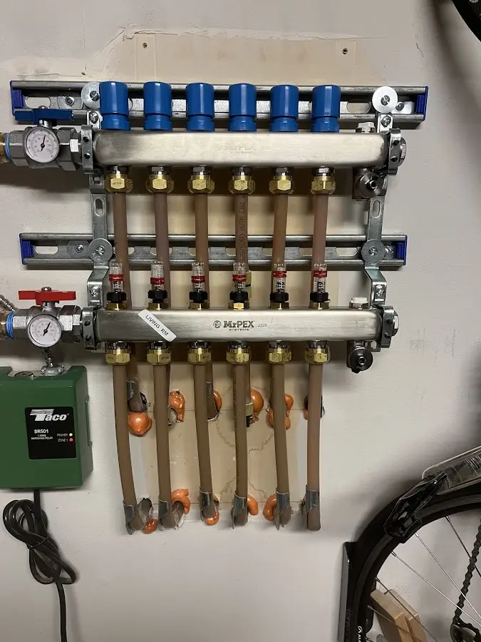 Plumber performing Water Heater Repair at a residential property in Stanton